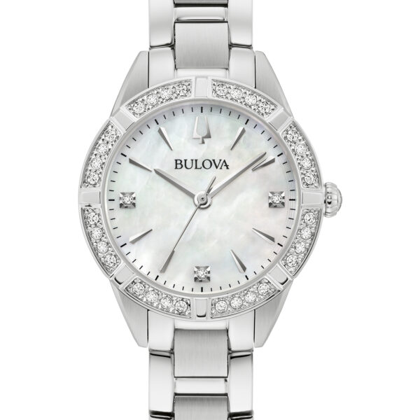 Bulova Stainless Steel Dress/Classic BUL Ladies Watch