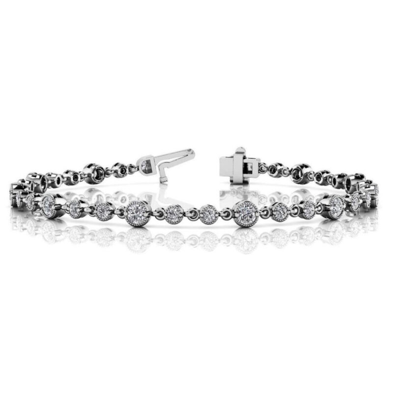 White Gold Diamond Tennis Bracelet