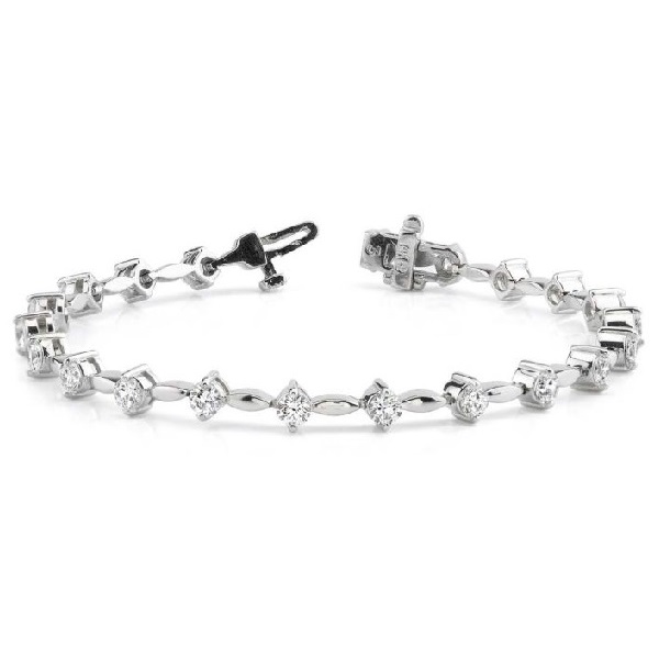 White Gold Diamond Bracelet