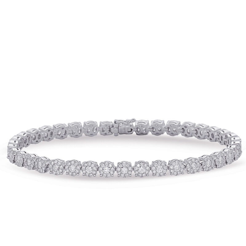 White Gold Diamond Bracelet