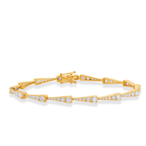 Yellow Gold Diamond Bracelet