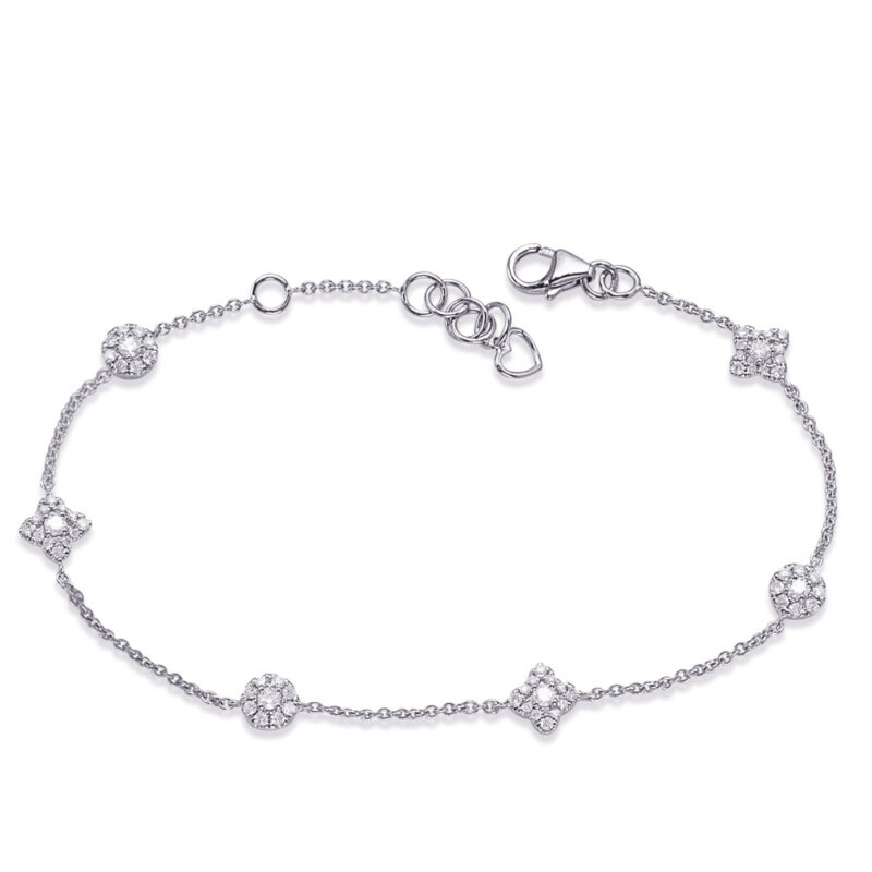 White Gold Diamond Bracelet