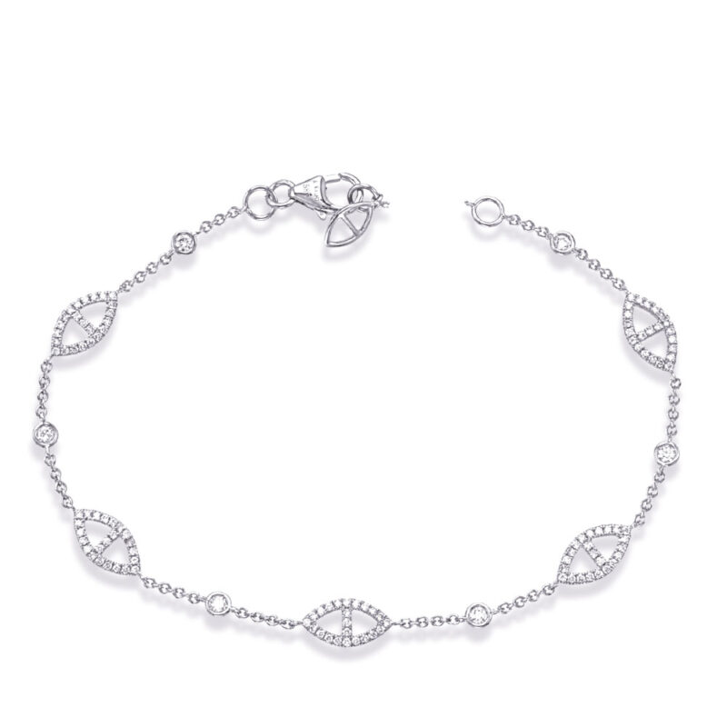 White Gold Diamond Bracelet