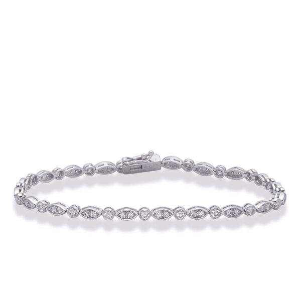 White gold Diamond Bracelet
