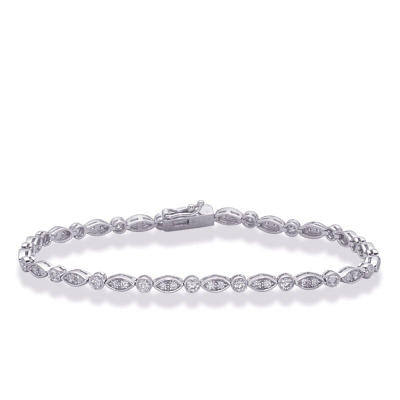 White gold Diamond Bracelet