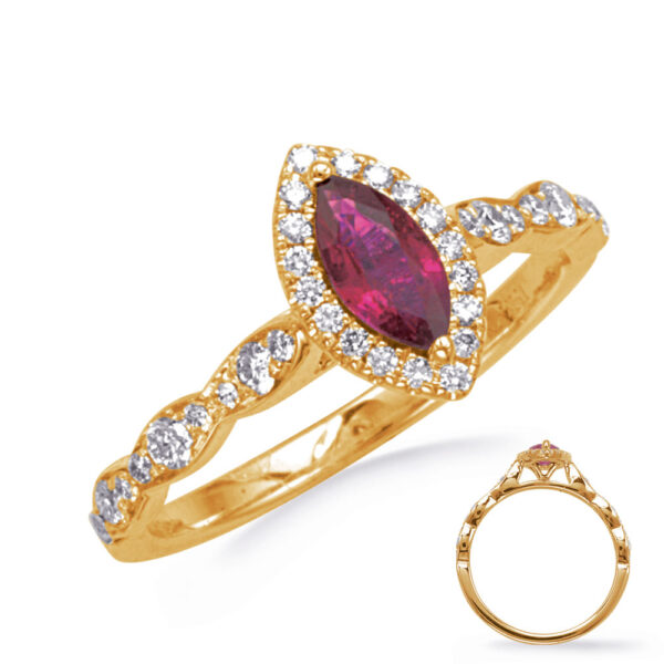 Ruby & Diamond Ring