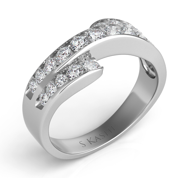 White Gold Diamond Band
