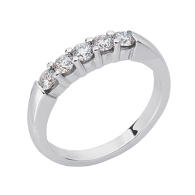White Gold Diamond Band