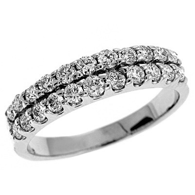 Diamond Prong Set Band