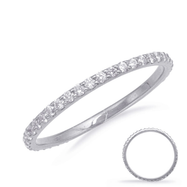 White Gold Eternity Band