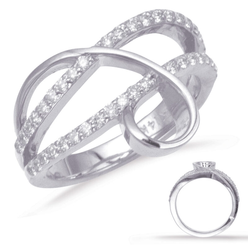 White Gold Fashion Ring