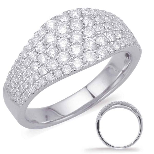 White Gold Diamond Fashion Ring
