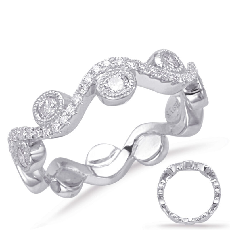 White Gold Diamond Fashion Ring