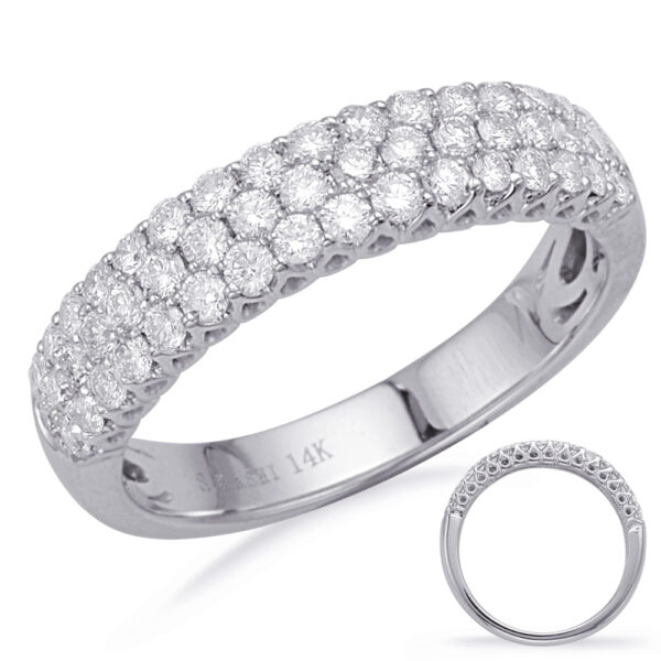 White Gold Diamond Fashion Ring