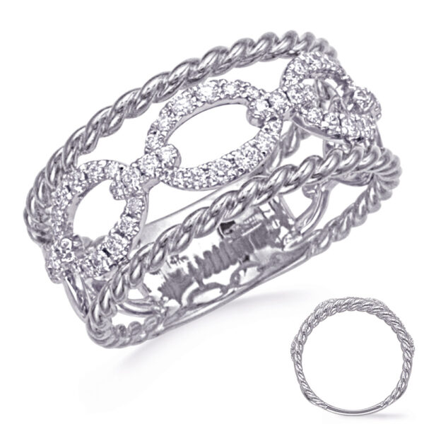 White Gold Diamond Ring