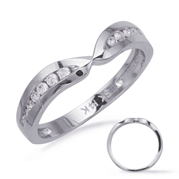 White Gold Matching Band