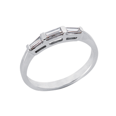 White Gold Matching Band