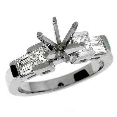 White Gold Engagement Ring