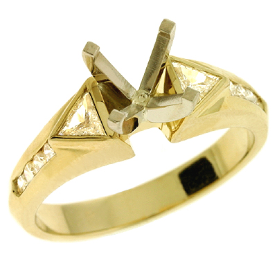 Yellow Gold Engagement Ring