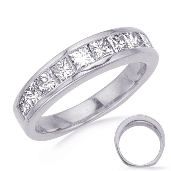 White Gold Matching Band