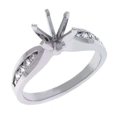 White Gold Engagement Ring