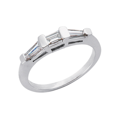 White Gold Matching Band