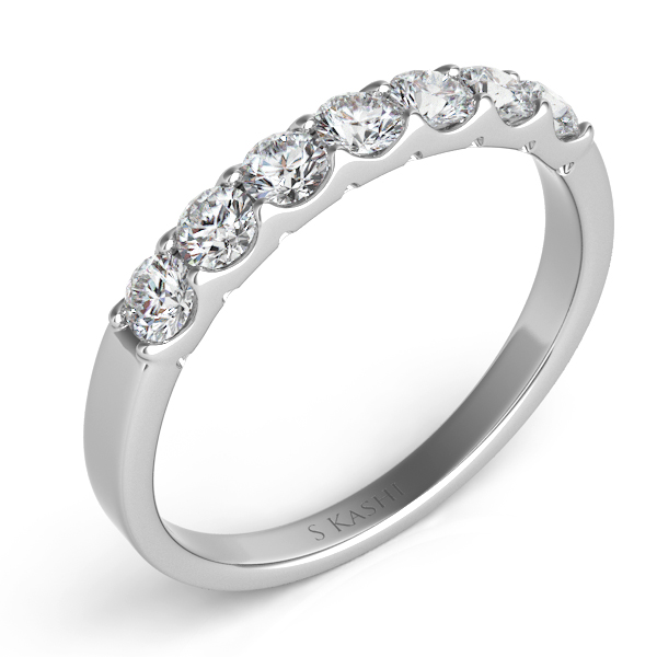 White Gold Diamond Band