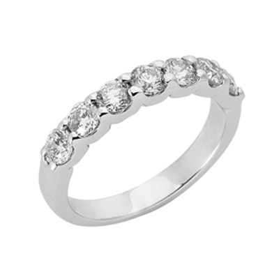 White Gold Diamond Band