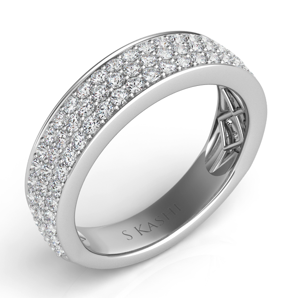 White Gold Diamond Band