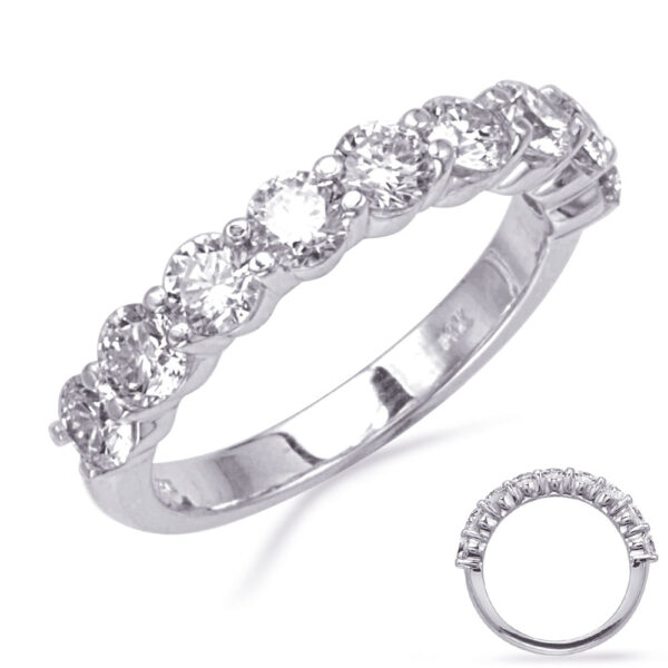White Gold Wedding Band