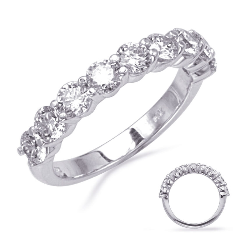 White Gold Wedding Band