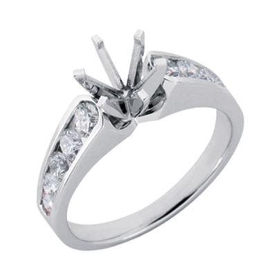 White Gold Engagement Ring