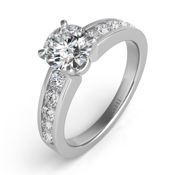 White Gold Engagement Ring