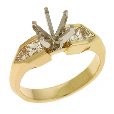 Yellow Gold Engagement Ring