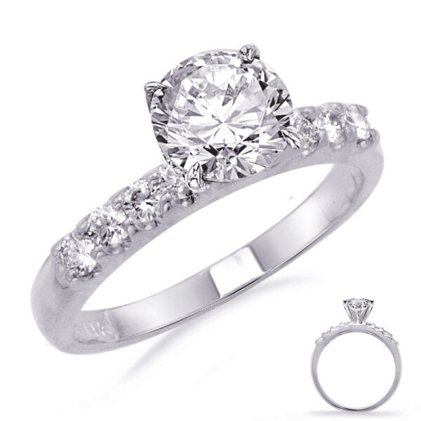White Gold Engagement Ring