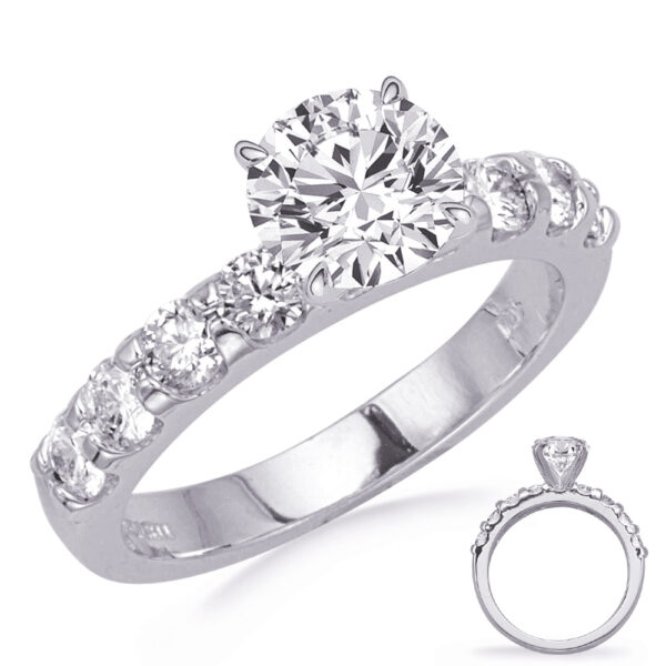 White Gold Engagement Ring