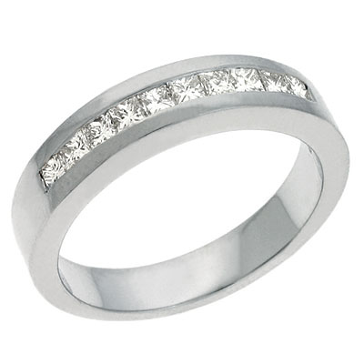 White Gold Diamond Band