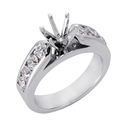 White Gold Engagement Ring