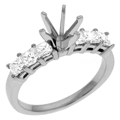 White Gold Engagement Ring
