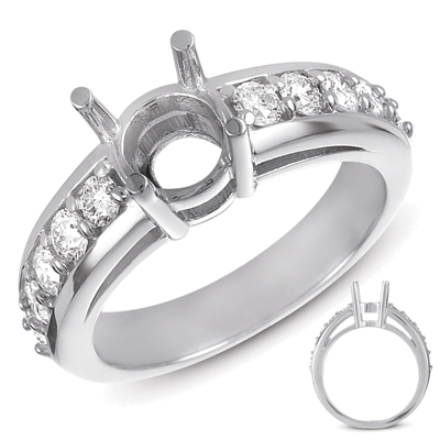 White Gold Engagement Ring