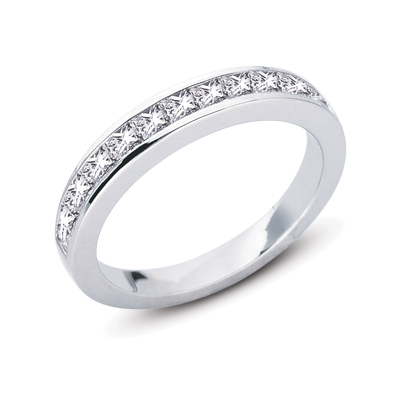 White Gold Matching Band