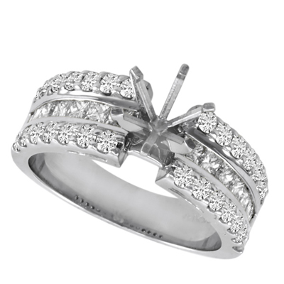 White Gold Engagement Ring