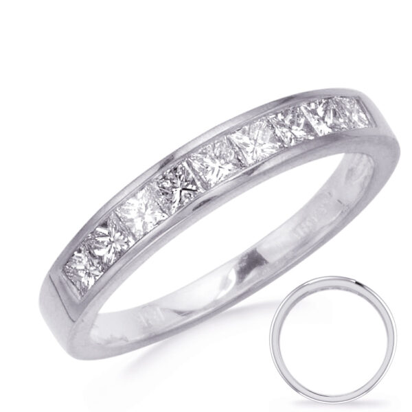 White Gold Matching Band