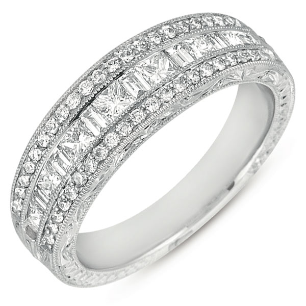 White Gold Matching Band