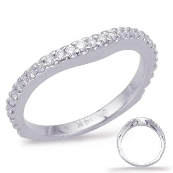 White Gold Matching Band