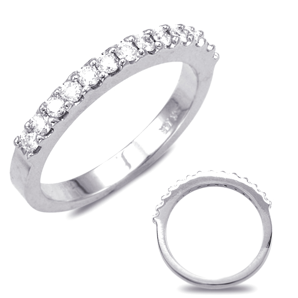 White Gold Matching Band