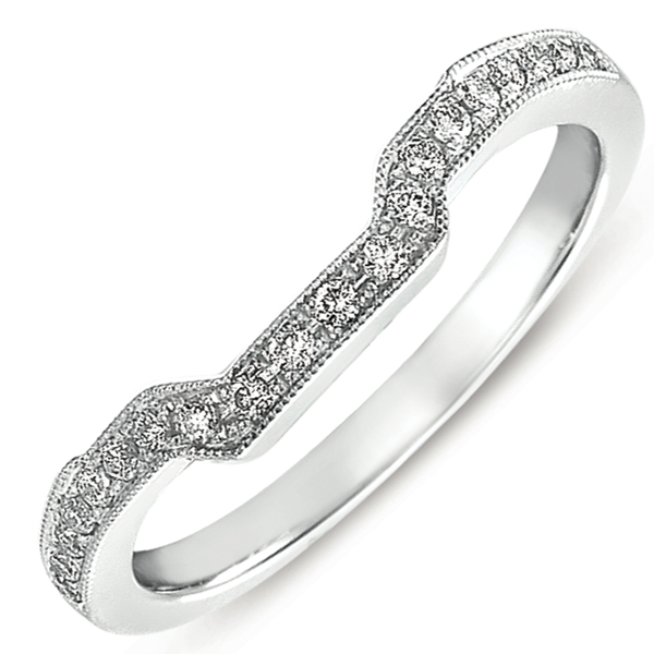 White Gold Matching Band