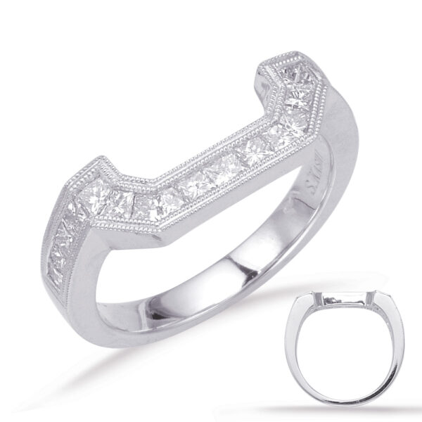 White Gold Matching Band