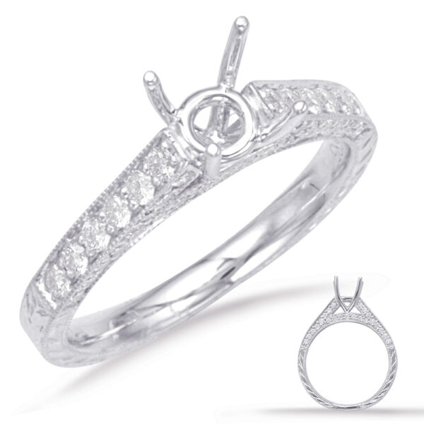 White Gold Engagement Ring