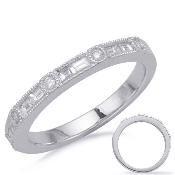 White Gold Matching Band